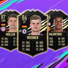 In commemoration of the ucl final, ea sports and the fifa 21 team released two new showdown squad building challenges: Fifa 21 Totw 4 Rashford Und Werner Laufen Allen Davon