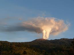 Turrialba Volcano This Morning 19 04 12 Costa Rica Volcano Photo