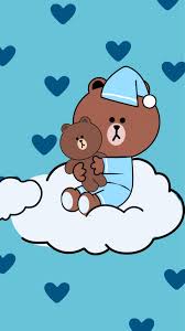  Pin Oleh Ayse Betul Colak Di Line Friends Bg Kartu Lucu Boneka Hewan Ilustrasi Karakter