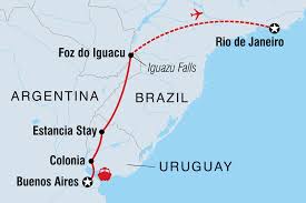 It has a total area of 176,215 square km. Best Of Argentina Uruguay Brazil Intrepid Travel