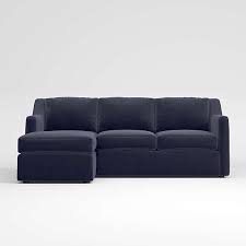 Looking for a sectional that fit into our unique space has been a challenge until we found home reserve! Small Space Sectional Sofas Couches Crate And Barrel