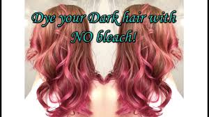 It most certainly appears that dip dyed hair has taken the world by storm. Pastel Pink Dip Dye On Dark Brown Hair Midas Florence