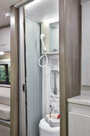 Rv Shower In The 2021 Thor Motor Coach Tellaro 20at Class B Gas Motorhome In 2021 Class B Rv Thor Motor Coach Class B Motorhomes