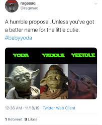 Baby yoda memes just ascended to a whole new level. 33 Of The Best Baby Yoda Memes Because Obviously He S The Real Star Of The Mandalorian