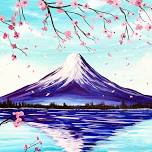 Paint Nite: Cherry Blossoms at Mount Fuji