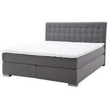 Ähnlich wie matratzen bei einem herkömmlichen bett mit lattenrost, sollte auch die matratze bei einem boxspringbett nicht wesentlich älter als 10 jahre sein. Boxspringbett Anthrazit H2 H3 Komfortschaum 200x200 Cm Online Bei Roller Kaufen