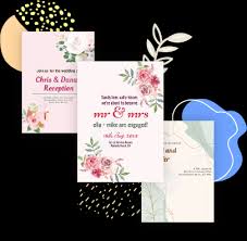 The invitation cards look brilliant with floral design when. Free Wedding Invitation In No Time Doographics