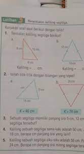 Check spelling or type a new query. Tentukan Keliling Segitiga Berikut 12 Cm 10 Cm Cara Golden