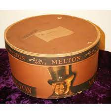 Vintage Oval Melton Art In Hats Hat Box Vintage Hat Boxes Cheese Box Hats Vintage