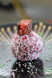 Chocolate Ripple Christmas Balls Cherry Ripe Peppermint Crisp Recipe Xmas Food Peppermint Crisp Christmas Cooking