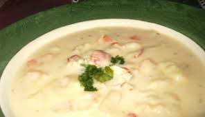 Soupe Creme Aux Fruits De Mer Et Poisson Recettes Du Quebec
