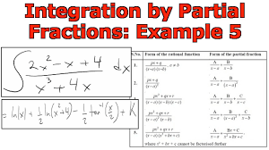 In this section, we examine the method of partial fraction decomposition , which allows us to decompose rational functions into sums of simpler, more easily integrated rational. Integration By Partial Fractions Example 5 Youtube
