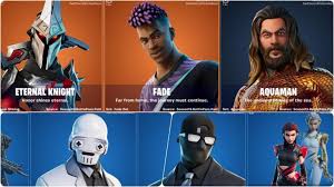 To celebrate this, the battle pass also has a water theme to it, offering a variety of new skins, including kit, jules and the tier 100 eternal knight , as well as new emotes, weapon wraps and the ability to create your own custom. Fortnite All Skins From Season 3 Of Chapter 2