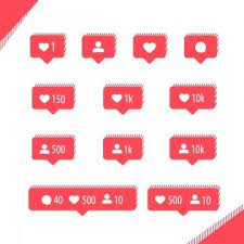 Coleccion De Iconos De Instagram Como Seguidor De Comentarios E Iconos De Notificacion Clipart De La Foto Instagram Me Gusta Png Y Vector Para Descargar Grat Instagram Icons Icon Collection Instagram