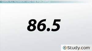 N = (20/100) x 20. Finding Percentiles In A Data Set Formula Examples Video Lesson Transcript Study Com