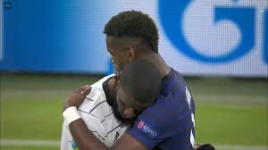 When asked his name, bart responds 'rudiger.' Rudiger And Pogba Having A Chat After The Match Album On Imgur