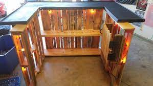 Have 3 Pallets Make One Pallet Bar 1001 Pallets Balcony Design Balcony Design Ideas Pallet Bar Diy