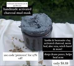 Handmade Skincare By Bedroom Sanctuaries Handmade Skincare Mud Mask Bentonite Clay Mask