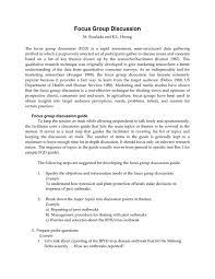 how to write up focus group in dissertation pdf discussion report template 10 professiona who are subject matter expert