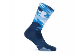 Pacific Co Camo Blue Cycling Socks