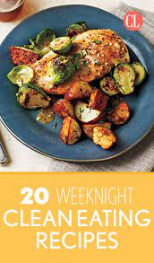 25 Clean Eating Recipes For Weeknights Cooking Light Clean Eating Recipes Clean Eating Dinner Clean Eating Diet