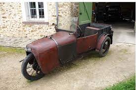 Villard Automobile Cyclecar Trike Motorcycle Weird Cars Cycle Car