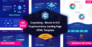 How to start an ico? Download Cryptoking Bitcoin Ico Cryptocurrency Landing Page Html Template Nulled