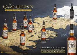 Hbo teamed up with diageo, forged eight rare scotches and paired them with the royal houses of westeros. Game Of Thrones House Single Malt Whiskies Arrive In Duty Free Shops Duty Free Hunter Duty Free Hunter