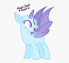 The my little pony drawing school. Clipart Bat Draw Mlp Angel Light Bases Hd Png Download Kindpng