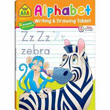 Have you ever wanted to know the time and date in chicago so you can phone home while vacationing in the uk? School Zone Alphabet Writing Drawing Tablet Workbook Von School Zone Englisches Buch Bucher De