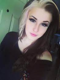 Instead Of Brown Blonde And Instead Of A Blonde Streak Light Pink Hair Styles Tone Hair Scene Hair