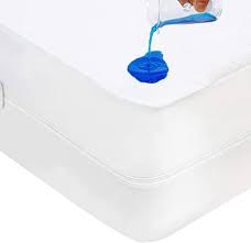 Zippered Mattress Protector With Ultra Soft Cotton Terry Surface 6 Side Waterproof Mattress Encasemen In 2021 Mattress Encasement Mattress Protector Mattress Cleaning