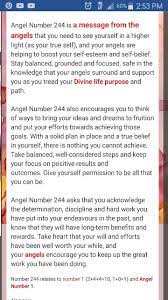 244 Angel Numbers Angel Numbers Angel Number Meanings Angel Messages
