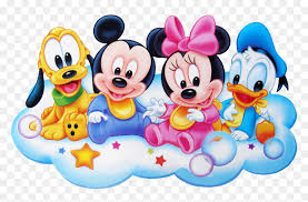 Baby frame for photos birthday with mickey mouse cartoon. Baby Minnie Mouse Png Mickey En Minnie Mouse Baby Transparent Png Vhv