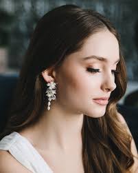 Rosalie Floral Drop latest Earrings Shop Bridal