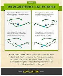 Buying eyeglasses online is great, and While It S True That Eyewear Adjustments Are Best Left To The Professionals Sometimes In A Pinch It Helps To Get Glasses Eye Facts Optician Optician Training