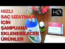 Sac Uzatma Yontemleri 4 Hizli Sac Uzatmak Icin Sampuana Eklenebilecek Urunler Youtube Sac Uzatma Sac Sampuan
