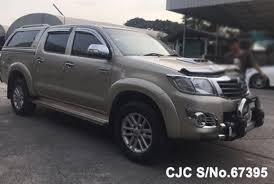 They are robust and very handy if you regularly transport small loads. Toyota Hilux Vigo 4x4 Pickup Truck Automatic Diesel Beige Color Car Junction Company Thailand Offers This Toyo Toyota Hilux Diesel For Sale Used Pickup Trucks
