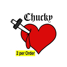 Chucky doll inspired makeup *requested* | halloween new. 2 Chucky Bride Tiffanystabbed Bleeding Heart Fancy Dress Boob Etsy