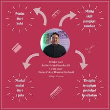 4 Cara Agar Bisnis Cukur Rambut Berhasil Ala Barber Man Presiden RI