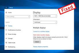 There are times when you need more than one monitor to complete the task quickly. Second Monitor Not Detected On Windows 10 Here Are Fixes