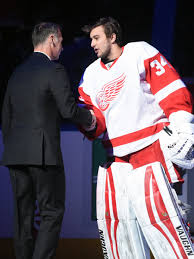 This is a retouched picture, which means that it has been digitally altered from its original version. Detroit Red Wings Players Share Dominik Hasek Memories Keep Mementos