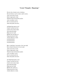 De trei zile cu băieții cânt și chefuiesc / dar mă fâstâcesc pe loc atu. Hopa Hopa Bosquito Versuri