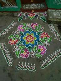 Happy New Year 2020 Rangolis Easy Peacock Rangoli Design 2021 Nov 24, 2020 explore easyrangoli2016's board 7 dots kolam designs on pinterest. easy peacock rangoli design 2021