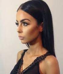 The Denizen Girls Straight Hair Slicked Back Like This Sleek Hairstyles Slick Straight Hair Ball Hairstyles