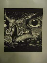 My Friend Drew Me An Owl What Does Reddit Think Owls Drawing Drawings Of Friends Art