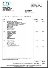 Modele Facture Avec Les Mentions Obligatoires Document Online Modele Facture Facture Auto Entrepreneur Exemple Facture