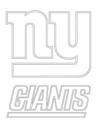 New York Giants Logo Coloring Page Free Printable Coloring Pages New York Giants Logo Football Coloring Pages Ny Giants Football