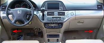 Find local deals from 4 million car listings in one search. Fuse Box Diagram Honda Odyssey Rl3 Rl4 2005 2010