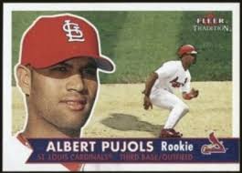 2019 topps now mike trout albert pujols shohei ohtani auto /10 #502b. How To Spot A Fake Albert Pujols 2001 Fleer Tradition 451 Rookie Card Sports Card Info